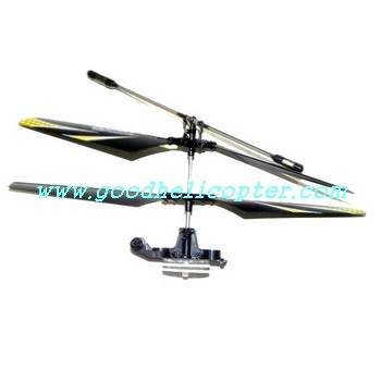 dfd-f102 helicopter parts body set + balance bar + main blades (black color) - Click Image to Close